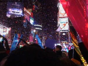 Bonne Année 2002! - Times Square - New York