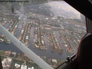 Piloting over south Florida