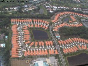 Piloting over south Florida