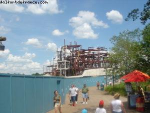 Expedition Everest constructions - Animal Kingdom - Disney Gaydays - Orlando