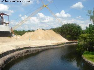 Expedition Everest constructions - Animal Kingdom - Disney Gaydays - Orlando