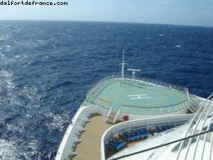 Visite du poste de pilotage - Notre 4eme croisière Atlantis (à bord du Brilliance of the Seas)