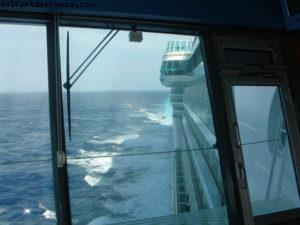 Visite du poste de pilotage - Notre 4eme croisière Atlantis (à bord du Brilliance of the Seas)