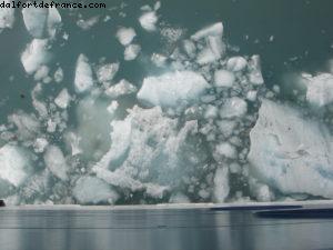 Le Glacier de Hubbard - Notre 7eme croisière Atlantis (à bord du Celebrity Infinity)