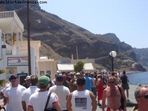 Santorin - Notre 3eme croisière Atlantis (à bord du Celebrity Millenium)