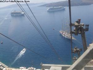 Santorin - Notre 3eme croisière Atlantis (à bord du Celebrity Millenium)