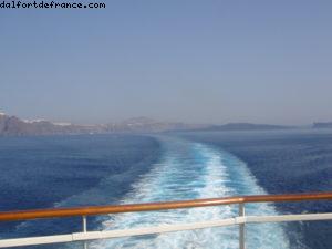 Santorin - Notre 3eme croisière Atlantis (à bord du Celebrity Millenium)