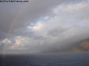 Navigation sur le côte de Na Pali - Kauai - Notre 12eme croisière Atlantis (à bord de l'Oceania Insigna)