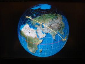 777-300 ER - SIN->CDG - Singapour Airline 