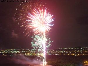 Feu d'artifice en notre honneur! - Curaçao Notre 25eme croisière Atlantis (à bord du Celebrity Solstice)