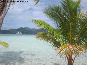 Taha'a - Motu Moana - Tahiti - Notre 33eme croisière Atlantis (à bord du Paul Gauguin)