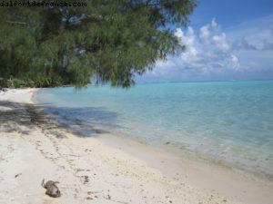 Tour de Bora Bora en vélo - Tahiti - Notre 33eme croisière Atlantis (à bord du Paul Gauguin)