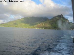 Moorea Tahiti - Notre 33eme croisière Atlantis (à bord du Paul Gauguin)