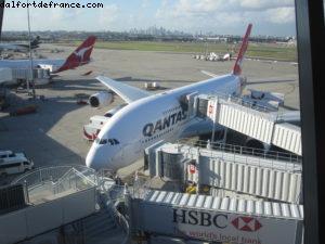 Qantas 1st Class Lounge - Sydney