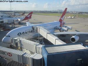 Qantas 1st Class Lounge - Sydney