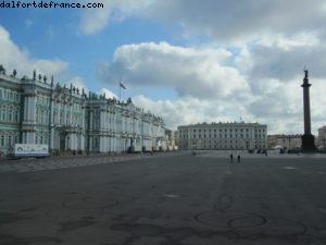 Palais d'hiver - St Petersbourg - Notre 28eme croisière Atlantis (à bord de l'Eurodam)