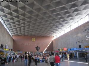 La gare de St Petersbourg - Notre 28eme croisière Atlantis (à bord de l'Eurodam)