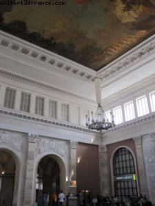 La gare de St Petersbourg - Notre 28eme croisière Atlantis (à bord de l'Eurodam)