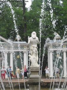 Peterhof - St Petersbourg - Notre 28eme croisière Atlantis (à bord de l'Eurodam)