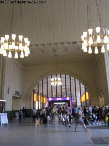 La gare Helsinki - Notre 28eme croisière Atlantis (à bord de l'Eurodam)