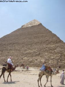 Pyramides de Gizeh - Le Caire - Notre 28eme croisière Atlantis (à bord de l'Eurodam)