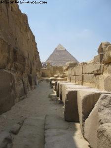 Pyramides de Gizeh - Le Caire - Notre 28eme croisière Atlantis (à bord de l'Eurodam)