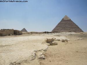 Pyramides de Gizeh - Le Caire - Notre 28eme croisière Atlantis (à bord de l'Eurodam)