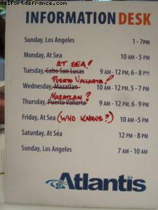 Notre 30eme croisière Atlantis (à bord du Mariner of the Seas)