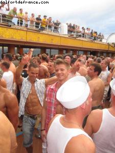 Dog Tag Tea Dance (Militaire) - Notre 32eme croisière Atlantis (à bord du Volendam)