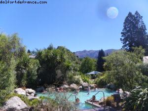 Les sources chaudes de Hanmer - Christchurch - Notre 32eme croisière Atlantis (à bord du Volendam)