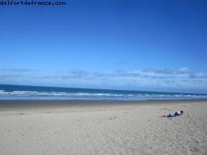 Beach - Christchurch - Notre 32eme croisière Atlantis (à bord du Volendam)