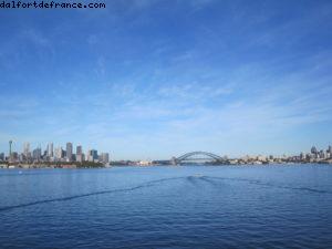 Arrivée à Sydney - Notre 32eme croisière Atlantis (à bord du Volendam)