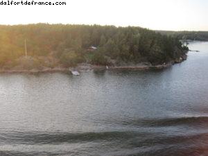 Très belles vues au départ de Stockholm! - Notre 35eme croisière Atlantis (à bord de l'Eurodam)