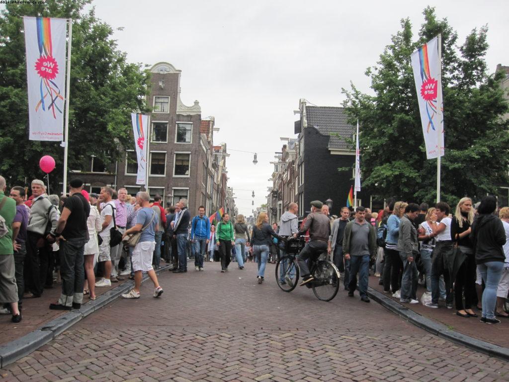 Canal Pride - Amsterdam - Notre 35eme croisière Atlantis (à bord de l'Eurodam)