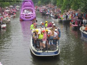 Canal Pride - Amsterdam - Notre 35eme croisière Atlantis (à bord de l'Eurodam)
