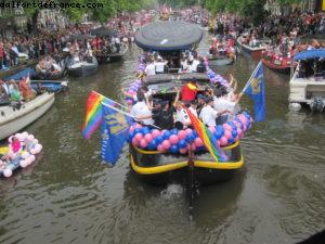 Canal Pride - Amsterdam - Notre 35eme croisière Atlantis (à bord de l'Eurodam)