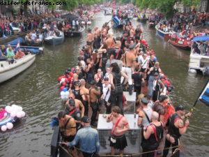 Canal Pride - Amsterdam - Notre 35eme croisière Atlantis (à bord de l'Eurodam)