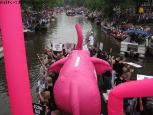 Canal Pride - Amsterdam - Notre 35eme croisière Atlantis (à bord de l'Eurodam)