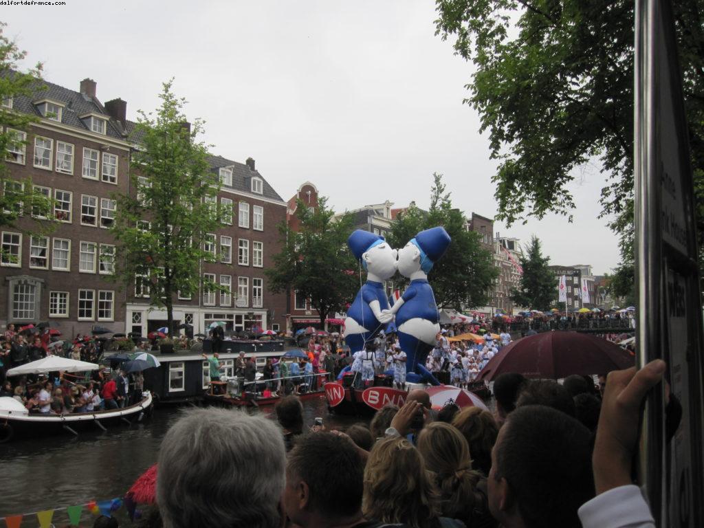Canal Pride - Amsterdam - Notre 35eme croisière Atlantis (à bord de l'Eurodam)