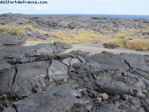 Ops! End of the road Kilauea- Parc national du volcan - Big Island (La Grande île) - Hawaii - Notre 7eme croisière RSVP (à bord du Pride of Hawaii)