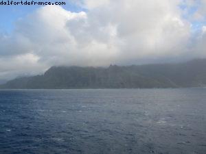 Navigation le long de la côte de Na Pali - Notre 7eme croisière RSVP (à bord du Pride of Hawaii)