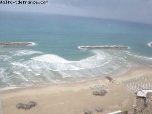 View from our Hotel Room - Tel Aviv