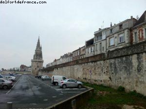 City wall by day - La Rochelle