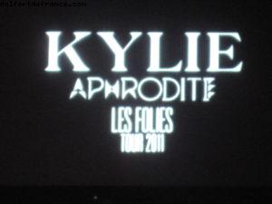 Kylie Minogue Concert - POPB - Paris
