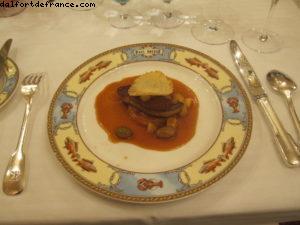 Escalope de Foie Gras de Canard Poêlée au Verjus - Restaurant Paul Bocuse - Lyon