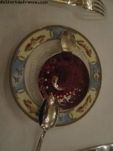 Granité des Vignerons du Beaujolais - Restaurant Paul Bocuse - Lyon