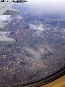 MAD->CDG - AF1601 Flying over Paris