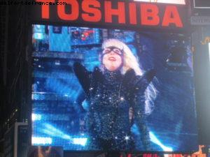Lady Gaga Concert - Times Square - New Years Eve - New York
