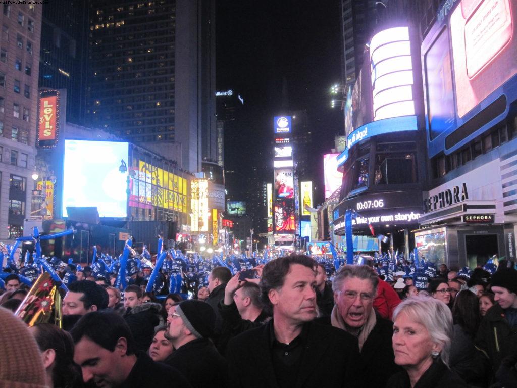 Last minutes of 2011 - Times Square - New Years Eve - New York