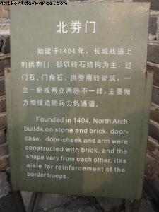 La grande Muraille - Pékin